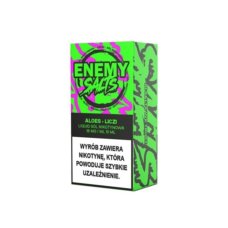 Liquid Enemy Salts - Aloes Liczi 18mg (A25) | Eliq Vapoteur