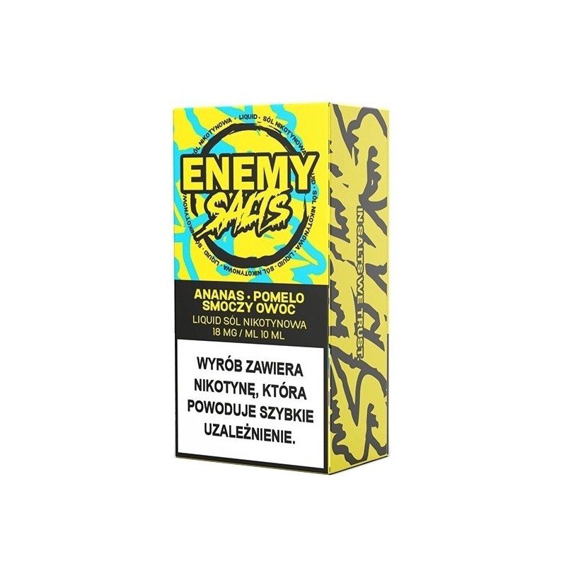 Liquid Enemy Salts - Ananas Pomelo Smoczy Owoc 18mg (A25) | Eliq Vapoteur