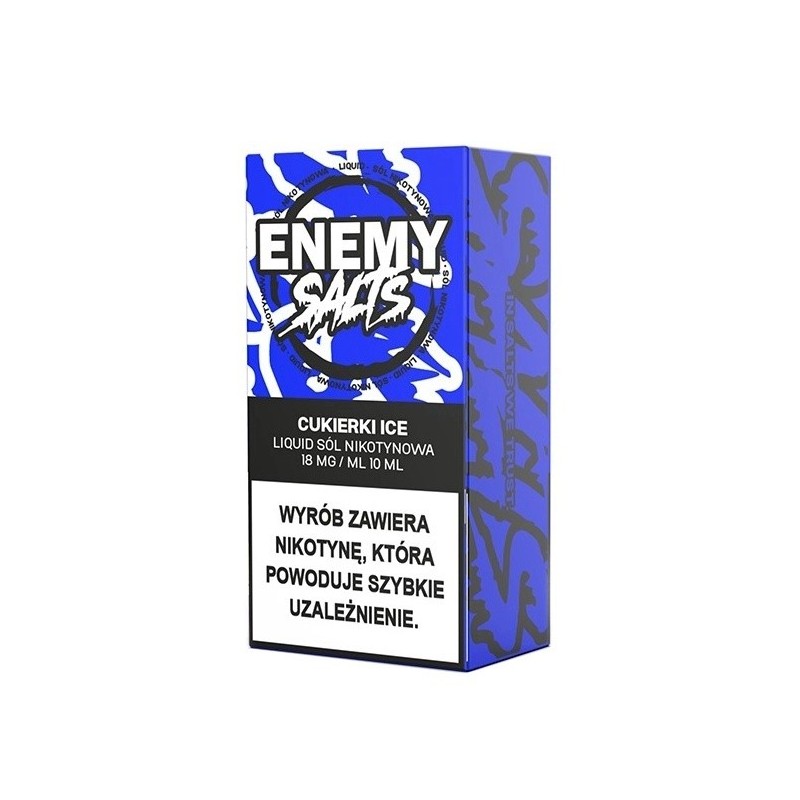 Liquid Enemy Salts - Cukierki Ice 18mg (A25) | Eliq Vapoteur