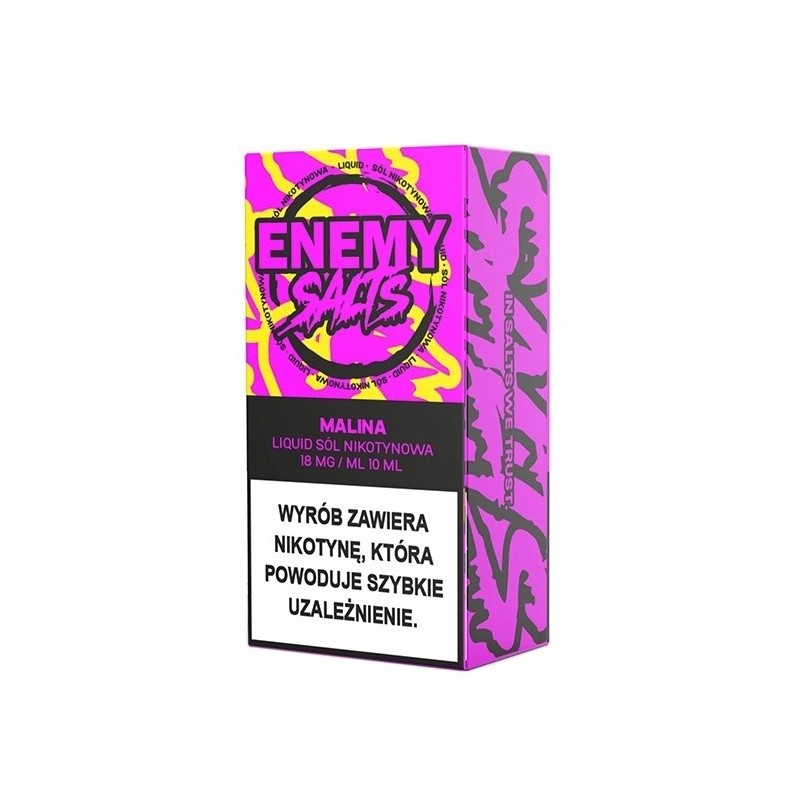 Liquid Enemy Salts - Malina 18mg (A25) | Eliq Vapoteur