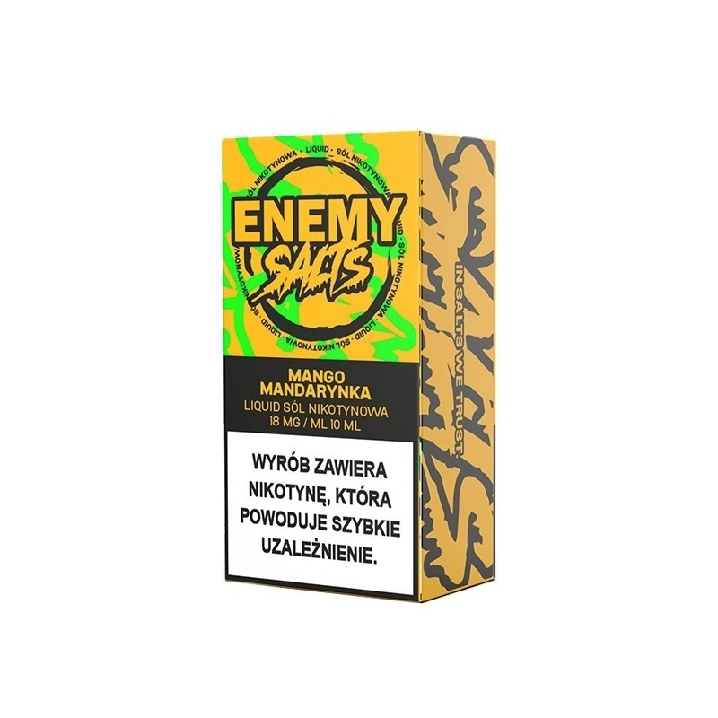 Liquid Enemy Salts - Mango Mandarynka 18mg (A25) | Eliq Vapoteur