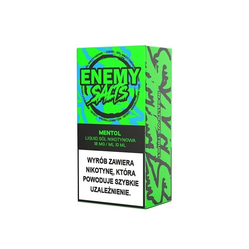 Liquid Enemy Salts - Mentol 18mg (A25) | Eliq Vapoteur