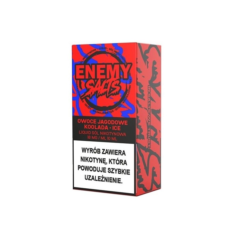 Liquid Enemy Salts - Owoce Jagodowe Koolada Ice 18mg (A25) | Eliq Vapoteur