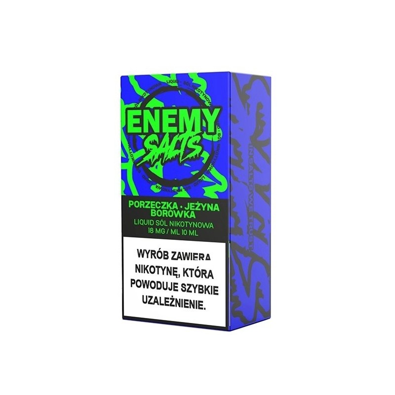 Liquid Enemy Salts - Porzeczka Jeżyna Borówka 18mg (A25) | Eliq Vapoteur