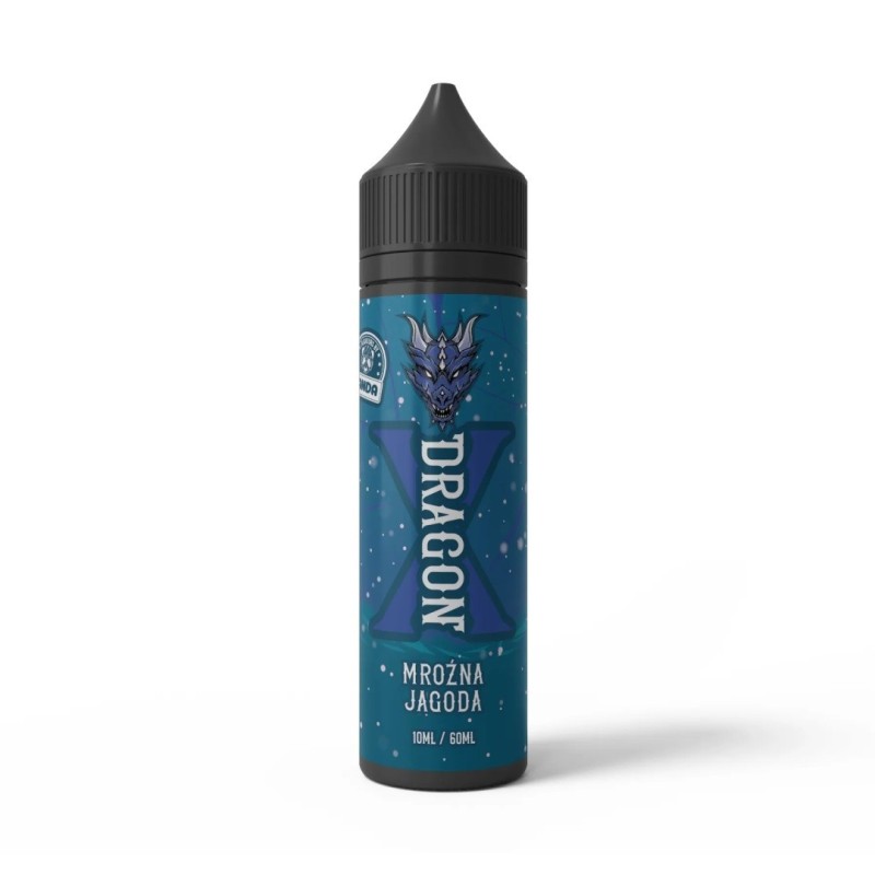 Longfill Dragon X Panda Eksperyment 10/60ml - Mroźna Jagoda (A25) | Eliq Vapoteur