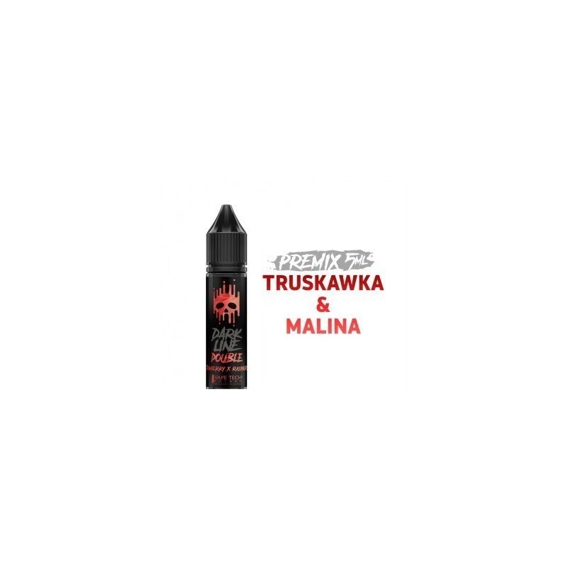 Premix Double Dark Line 5/15ml - Strawberry & Raspberry | Eliq Vapoteur