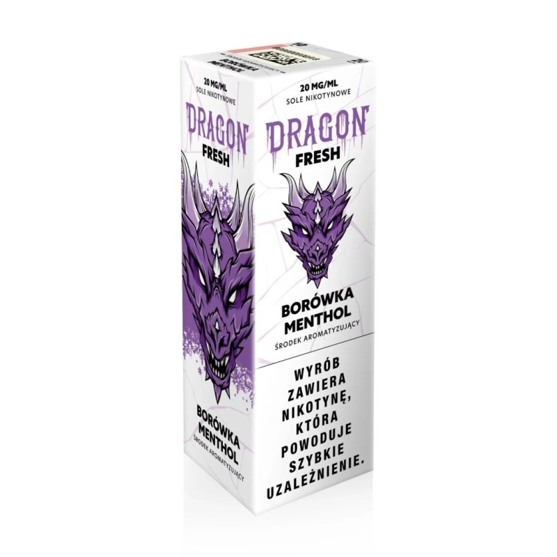Liquid Dragon Fresh Salt - Myrtille Menthol 20mg (A25) | Eliq Vapoteur