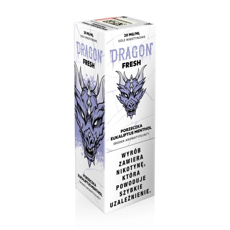 Liquid Dragon Fresh Salt - Cassis Eucalyptus Menthol 20mg (A25) | Eliq Vapoteur