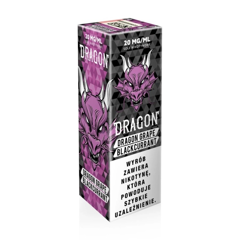E-liquid Dragon Salt - Dragon Grape Blackcurrant 20mg | EliqVapoteur
