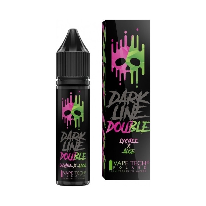 Premix Double Dark Line 5/15ml - Lychee & Aloe | Eliq Vapoteur