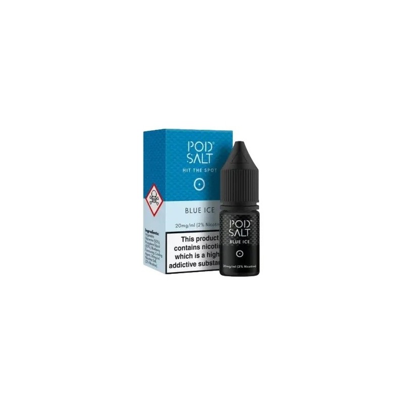 Pod Salt Core 10ml - Blue Ice 20mg | EliqVapoteur