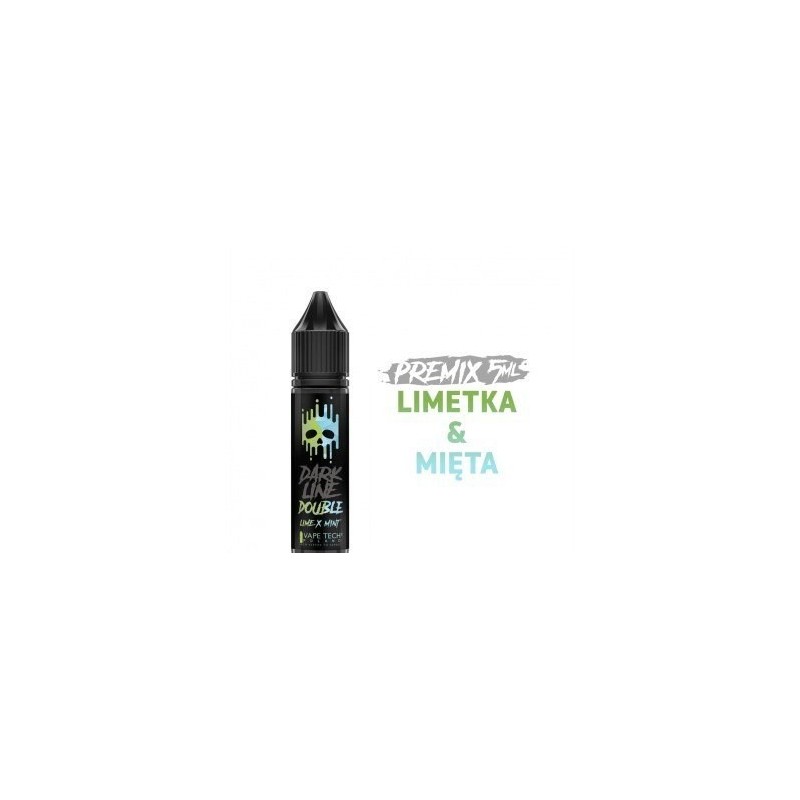 Premix Double Dark Line 5/15ml - Lime & Mint | Eliq Vapoteur