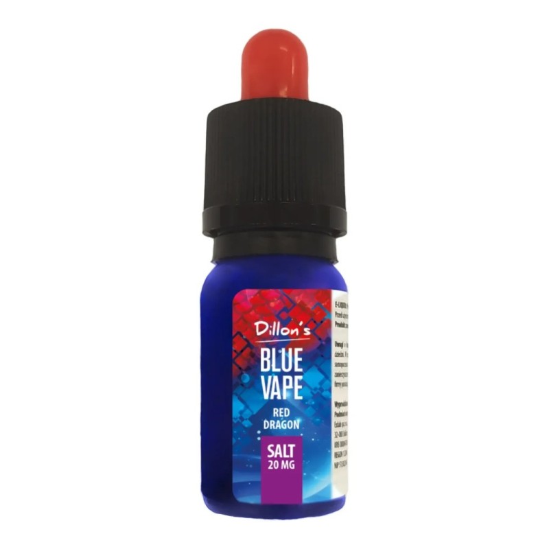 Liquid Dillon's Blue Vape Salt - Dragon Rouge 20mg (A25) | Eliq Vapoteur