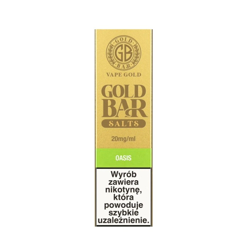 Liquid Gold Bar Salts - Oasis 20mg | Eliq Vapoteur