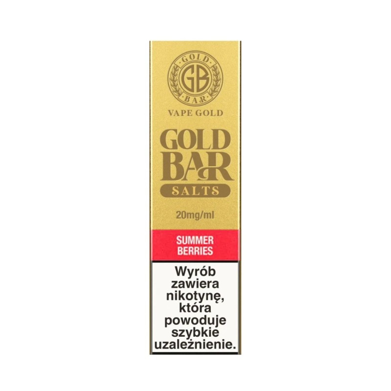 E-liquide Gold Bar Salts - Baies d'Été 20mg | EliqVapoteur