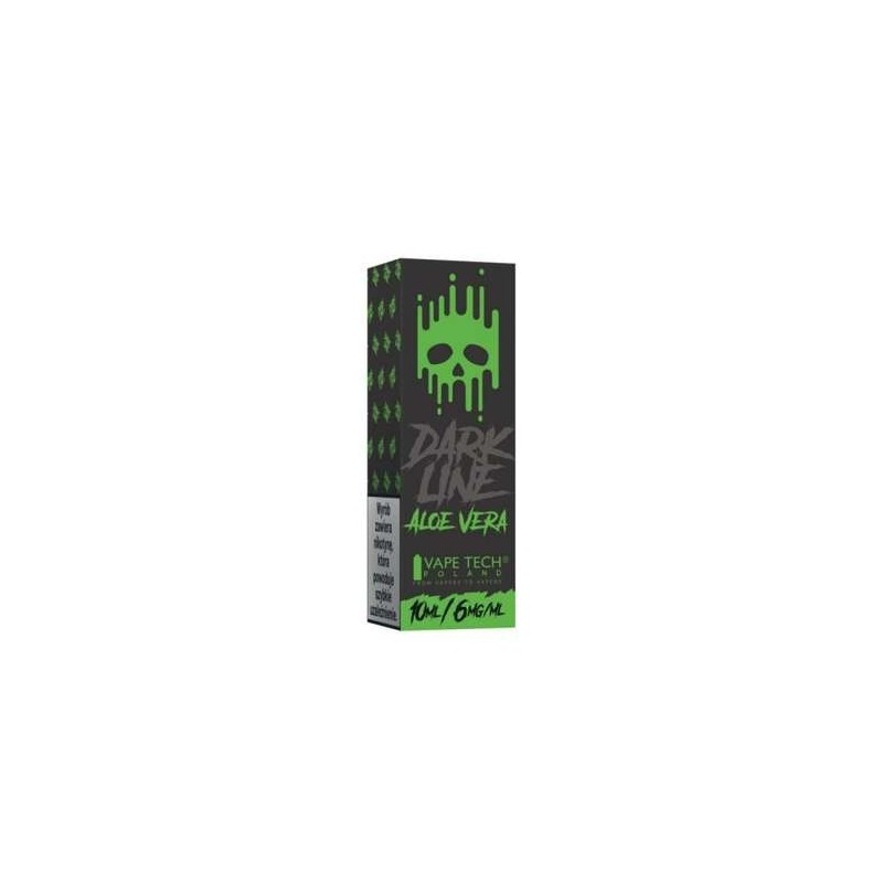 Liquid DARK LINE 10ml - Aloe Vera 6mg (A25) | Eliq Vapoteur
