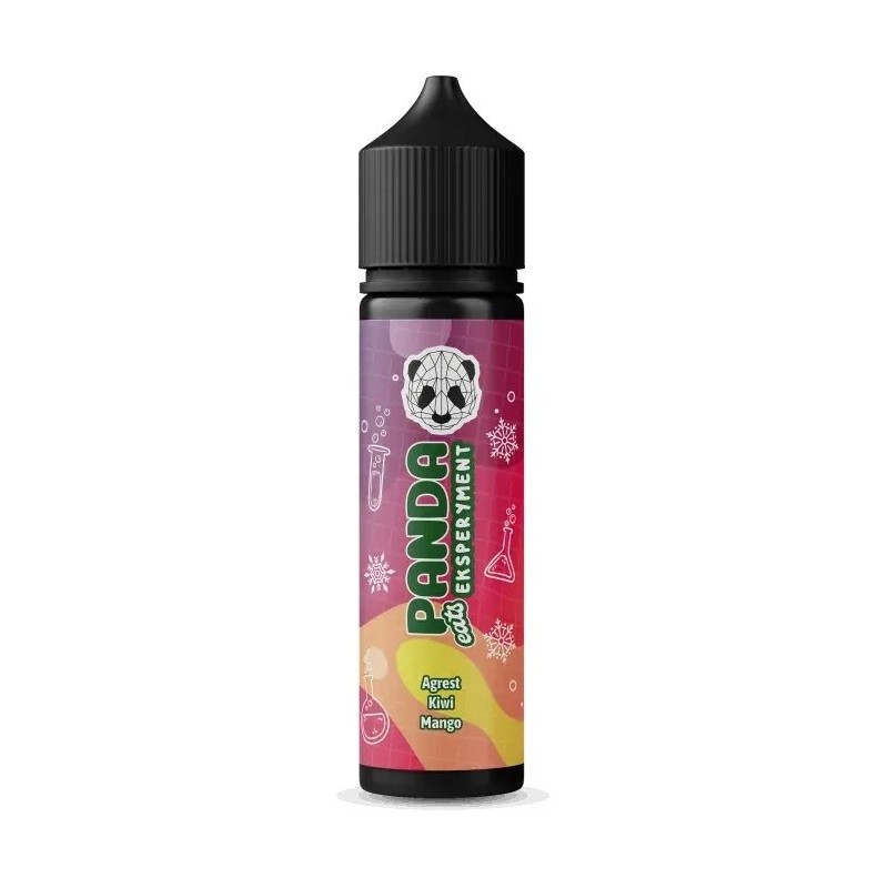 Longfill Panda Eksperyment Tripple 10/60ml - Agrest Kiwi Mango | Eliq Vapoteur
