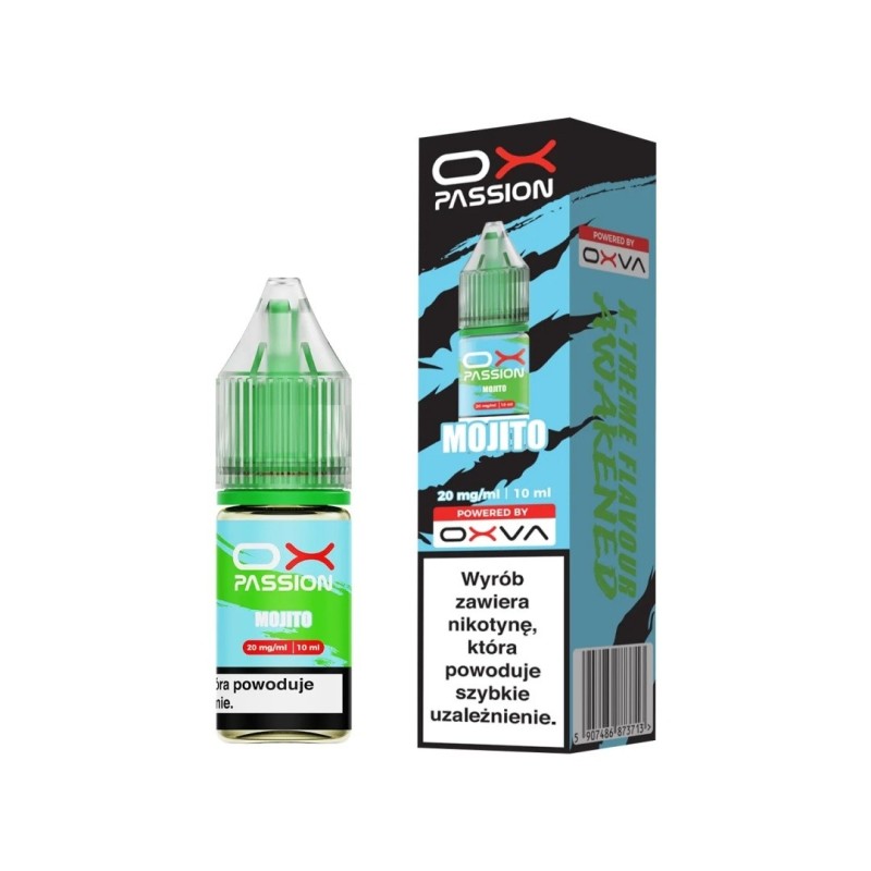 Liquid OXVA OX Passion Salt - Mojito 20mg (A25) | Eliq Vapoteur