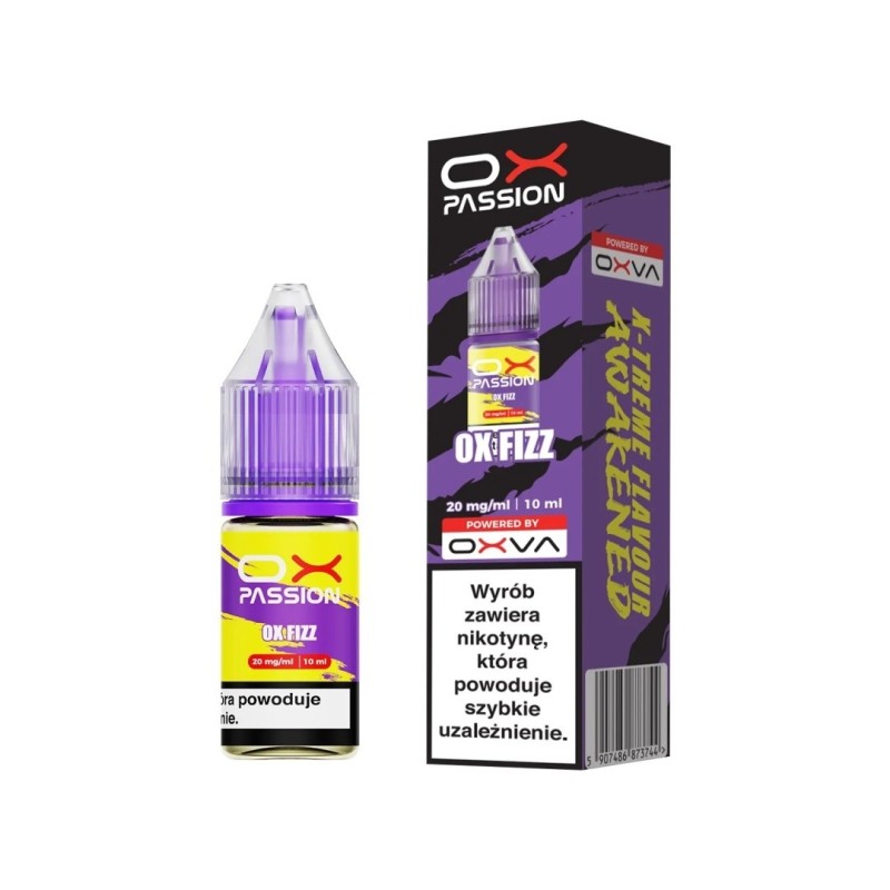 Liquid OXVA OX Passion Salt - OX Fizz 20mg (A25) | Eliq Vapoteur