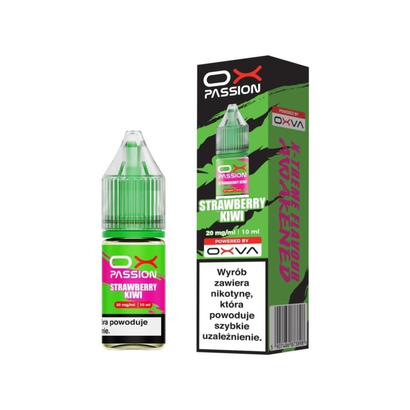 Liquid OXVA OX Passion Salt - Fraise Kiwi 20mg (A25) | Eliq Vapoteur