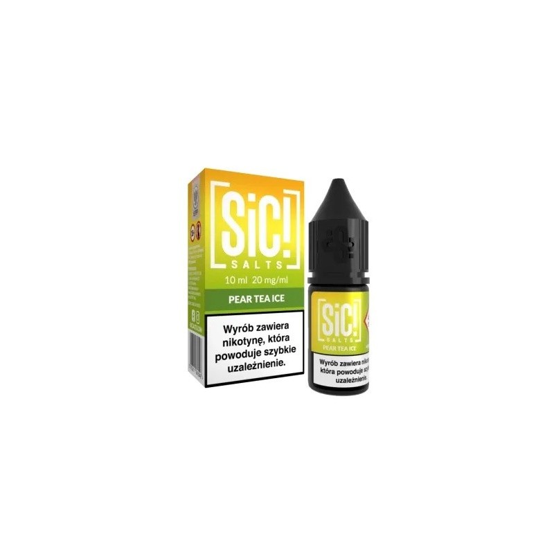 Liquid Sic Salts 10ml - Pear Tea Ice 20mg (A25) | Eliq Vapoteur