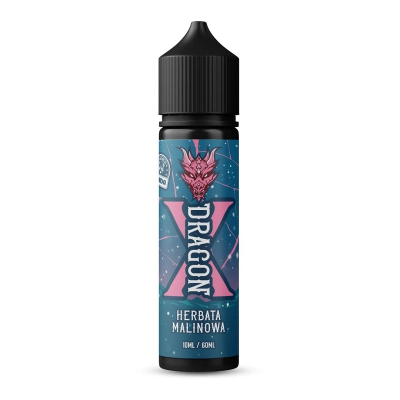Longfill Dragon X Panda Eksperyment 10/60ml - Malinowa Herbata (A25) | Eliq Vapoteur