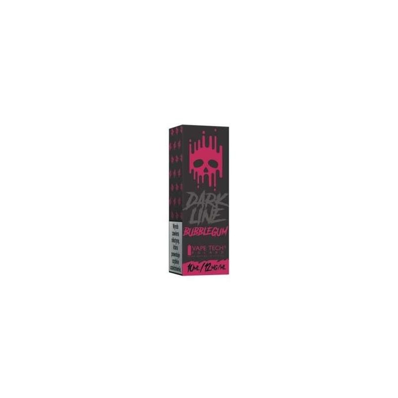 Liquid DARK LINE 10ml - Bubble Gum 12mg (A25) | Eliq Vapoteur