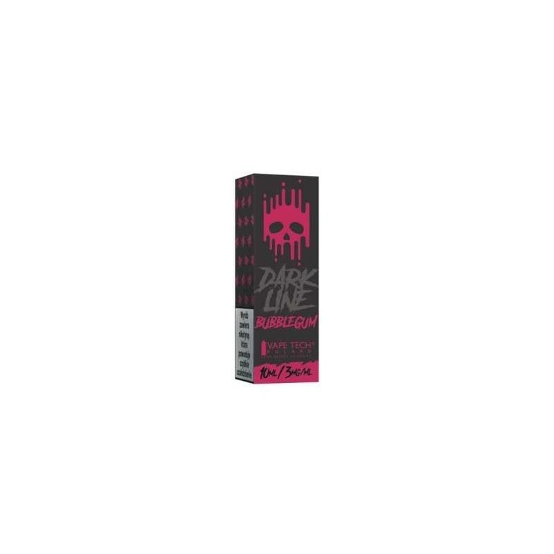Liquid DARK LINE 10ml - Bubble Gum 3mg (A25) | Eliq Vapoteur