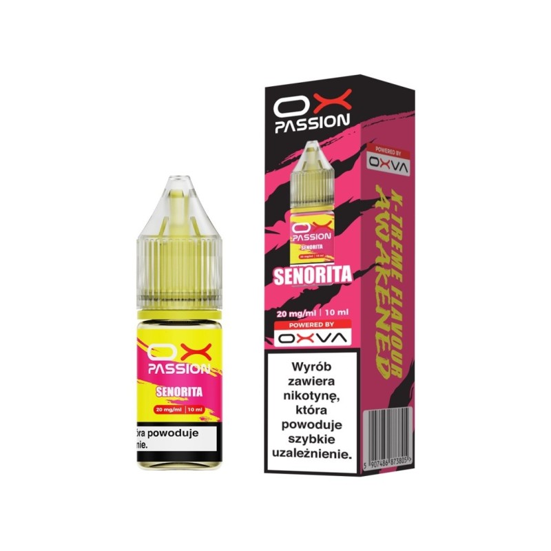 Liquid OXVA OX Passion Salt - Senorita 20mg (A25) | Eliq Vapoteur