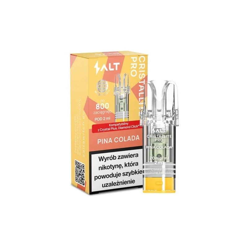 Wkład Cristallite Pro Pina Colada 20mg (A25) | Eliq Vapoteur