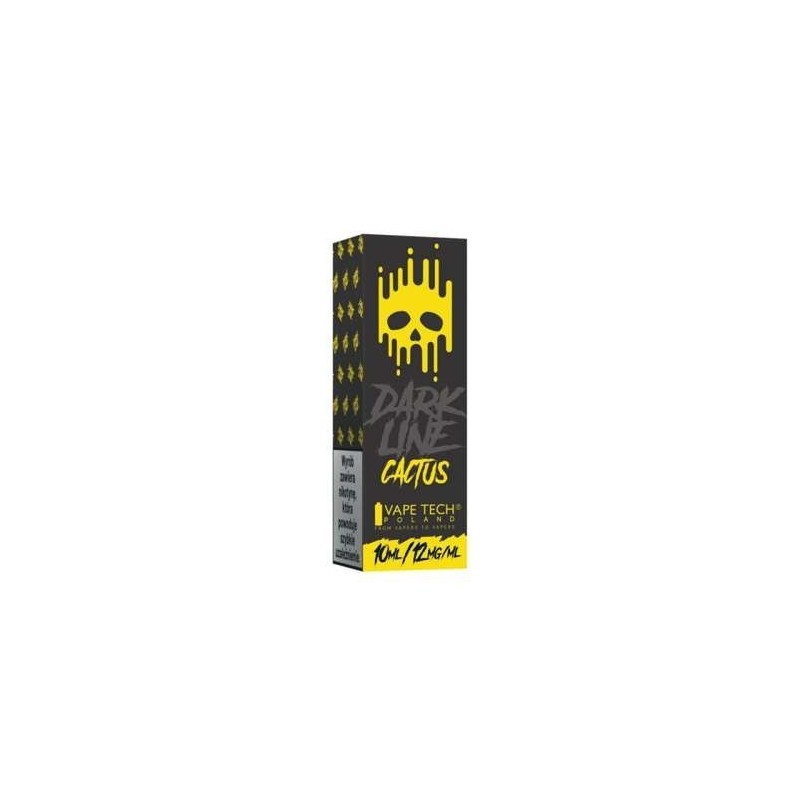 Liquid DARK LINE 10ml - Cactus 12mg (A25) | Eliq Vapoteur