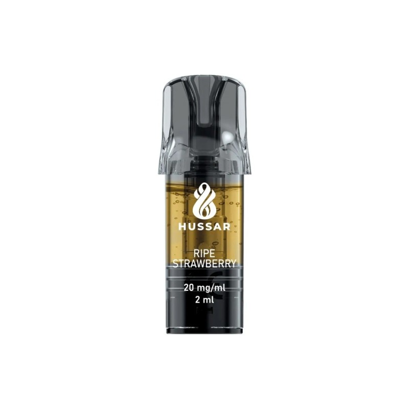 Cartouche Hussar Aroma Plus - Ripe Strawberry 20mg (compatible avec Crystal) | EliqVapoteur