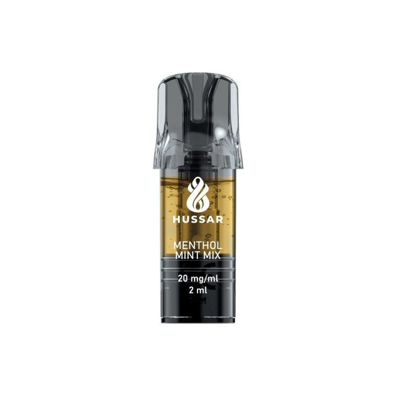 Cartouche Hussar Aroma Plus - Menthol Mint Mix 20mg (compatible avec Crystal) | EliqVapoteur