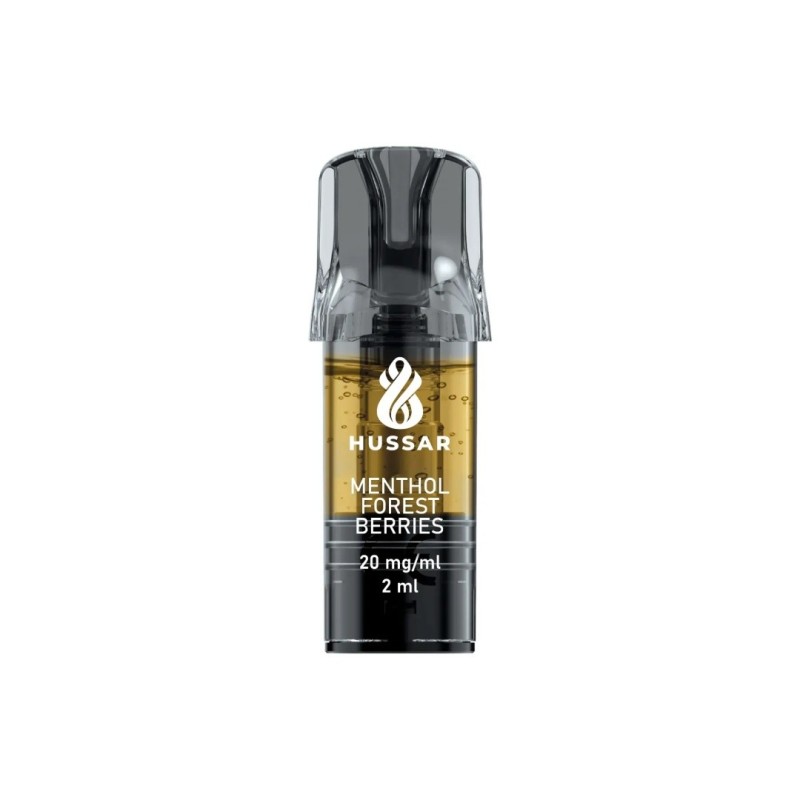 Cartouche Hussar Aroma Plus - Menthol Forest Berries 20mg (compatible avec Crystal) | EliqVapoteur