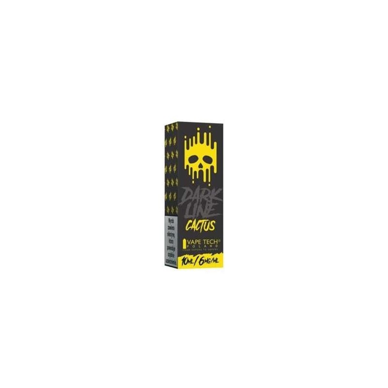 Liquid DARK LINE 10ml - Cactus 6mg (A25) | Eliq Vapoteur