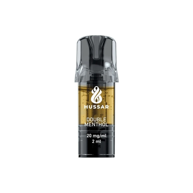 Wkład Hussar Aroma Plus - Double Menthol 20mg (compatible avec Crystal) (A25) | Eliq Vapoteur
