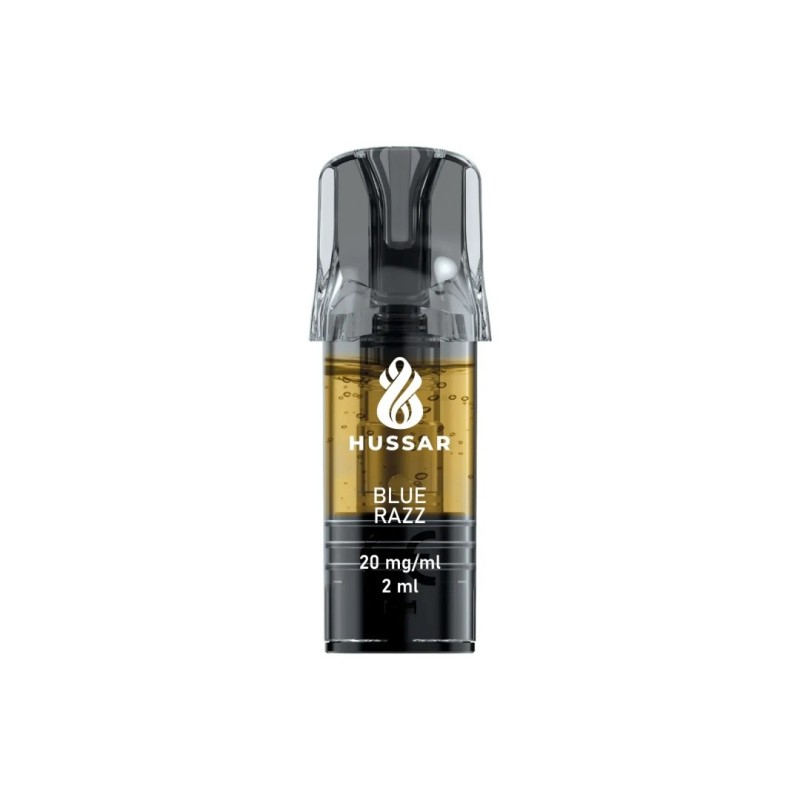 Wkład Hussar Aroma Plus - Blue Razz 20mg (compatible avec Crystal) (A25) | Eliq Vapoteur