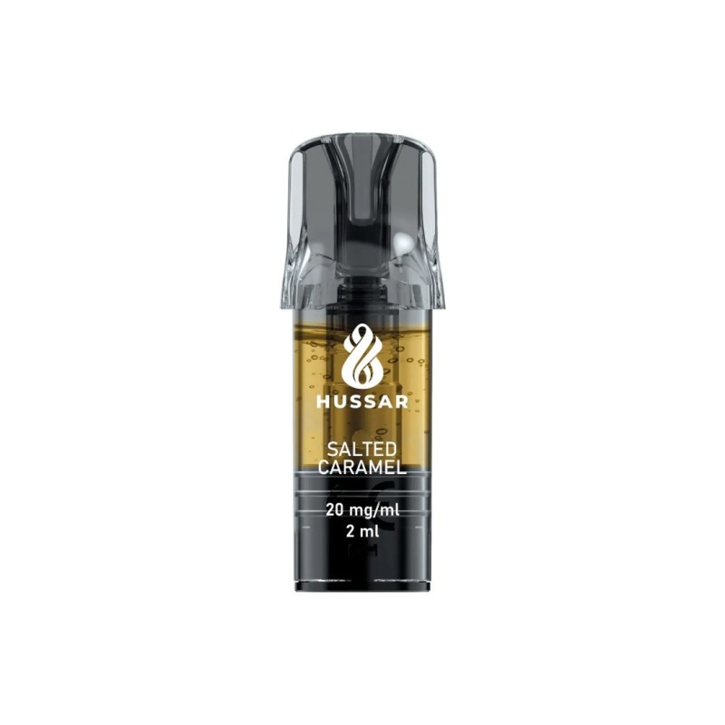 Cartouche Hussar Aroma Plus - Salted Caramel 20mg (compatible avec Crystal) | EliqVapoteur