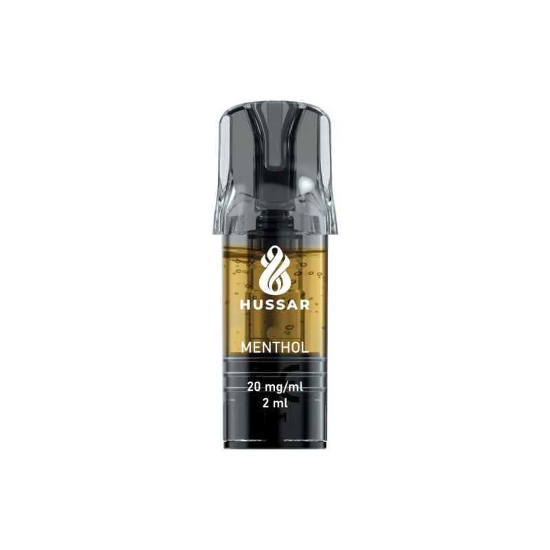Cartouche Hussar Aroma Plus - Menthol 20mg (compatible avec Crystal) | EliqVapoteur