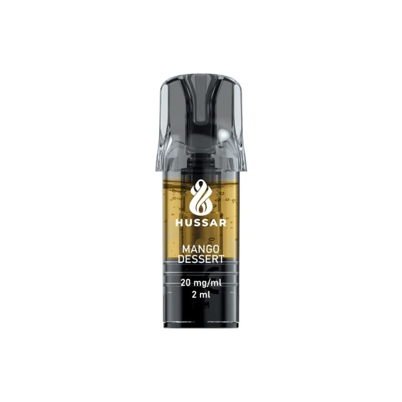 Wkład Hussar Aroma Plus - Mango Dessert 20mg (compatible avec Crystal) (A25) | Eliq Vapoteur