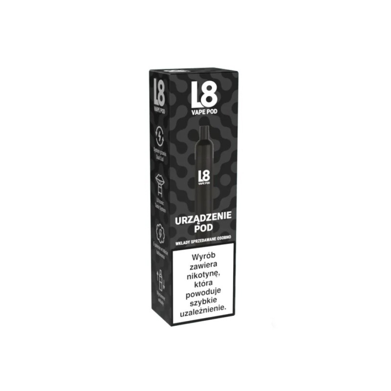 Appareil L8 Vape - Noir | Eliq Vapoteur