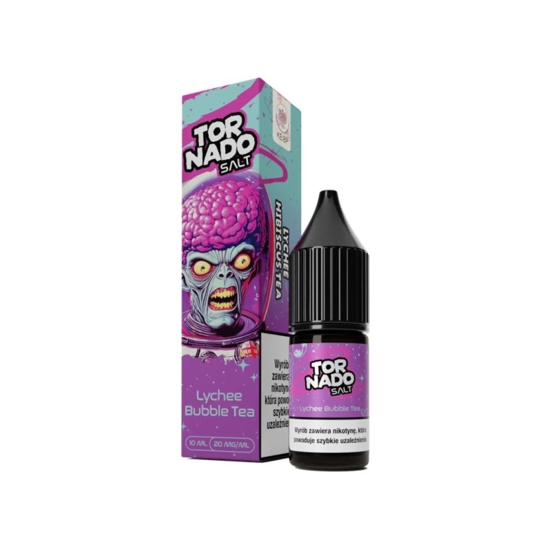 E-liquide Tornado Salt - Lychee Bubble Tea 20mg | EliqVapoteur