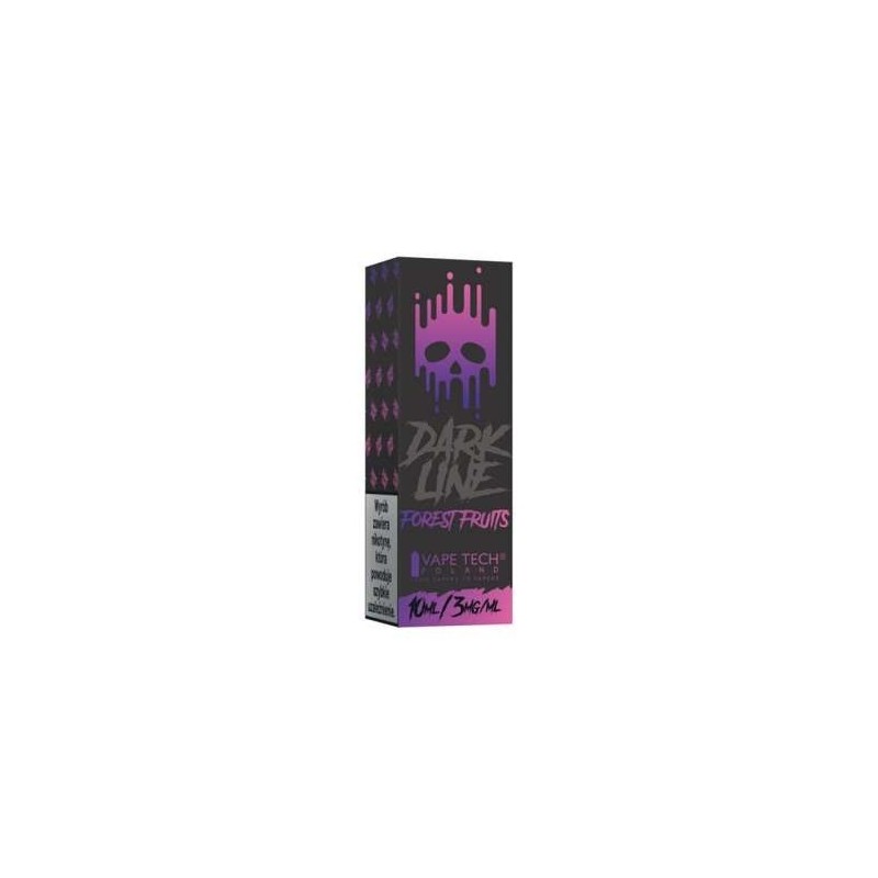 Liquid DARK LINE 10ml - Forest Fruit 3mg (A25) | Eliq Vapoteur