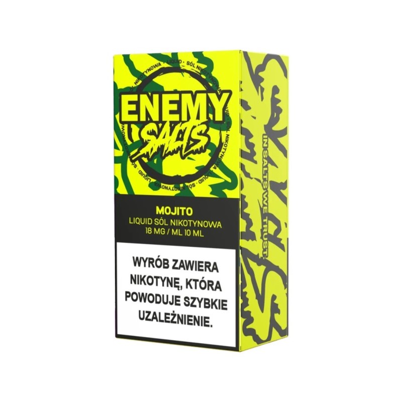 Liquid Enemy Salts - Mojito 18mg (A25) | Eliq Vapoteur