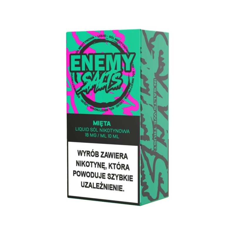 Liquid Enemy Salts - Mięta 18mg (A25) | Eliq Vapoteur