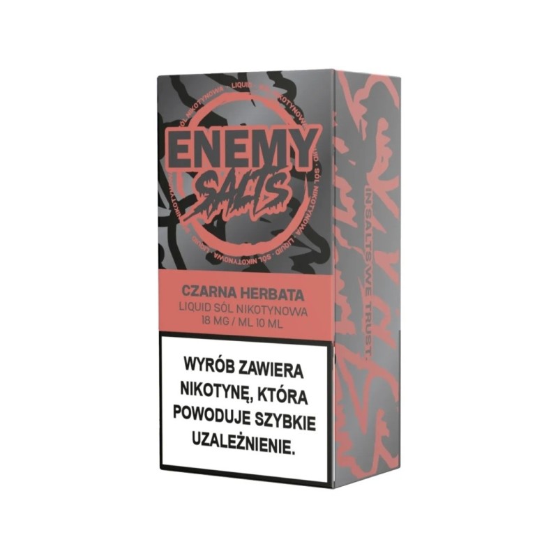 Liquid Enemy Salts - Czarna Herbata 18mg (A25) | Eliq Vapoteur
