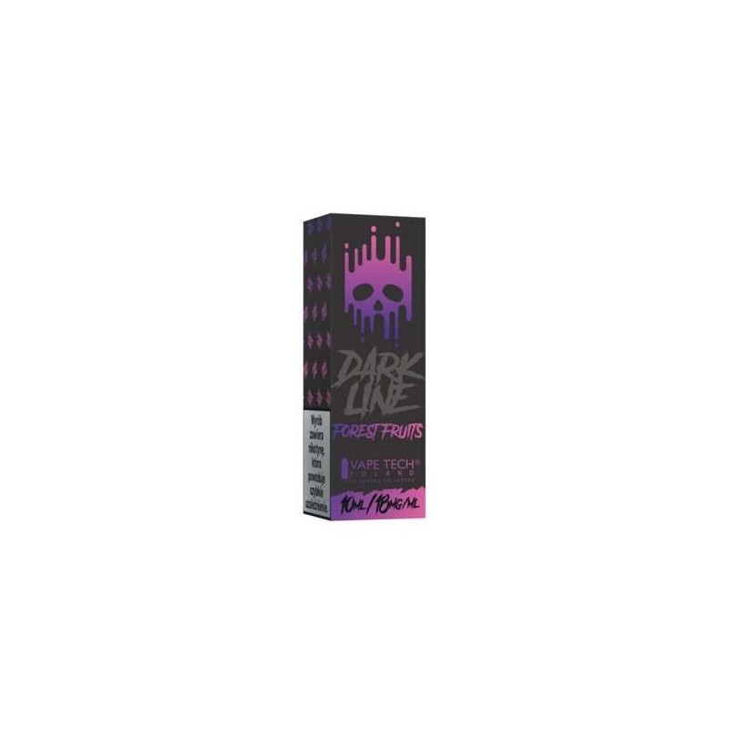 Liquid DARK LINE 10ml - Forest Fruit 18mg  (A25) | Eliq Vapoteur