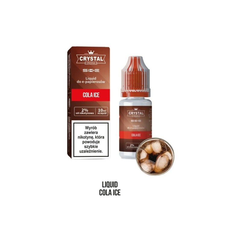 Liquid Crystal Salt - Cola Ice 20 mg 10 ml (A25) | Eliq Vapoteur