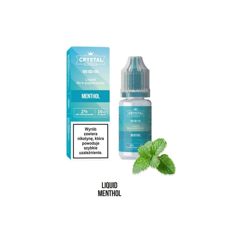 Liquid Crystal Salt - Menthol 20 mg 10 ml (A25) | Eliq Vapoteur
