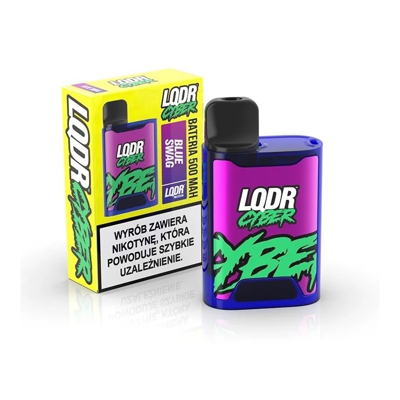 Batterie 500mAh LQDR Cyber - Blue Swag | Eliq Vapoteur